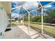 Back porch with patio and partial view of backyard at 6502 Whelan St, Englewood, FL 34224