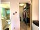 Closeup of bathroom with shower and toilet at 654 Bird Bay E Dr # 106, Venice, FL 34285