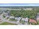 Wide aerial view of neighborhood and surrounding landscape at 855 Morgan Towne Way, Venice, FL 34292