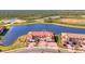 Luxury townhome with lake view; desirable waterfront location at 10217 Staggerbush Dr # 202, Venice, FL 34293