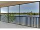 Relaxing screened balcony overlooking a lake and golf course at 10217 Staggerbush Dr # 202, Venice, FL 34293