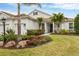 House exterior showcasing landscaping and walkway at 11678 Aucilla Dr, Venice, FL 34293