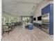 Modern community kitchen with stainless steel appliances at 12198 Wakulla Pl, Venice, FL 34293