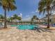 Resort-style pool with plenty of lounge chairs and a gazebo at 12198 Wakulla Pl, Venice, FL 34293