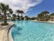 Large community pool with a waterslide at 12198 Wakulla Pl, Venice, FL 34293