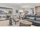Open living area with view to pool and lanai at 13072 Steinhatchee Loop, Venice, FL 34293
