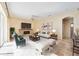 Spacious living room with fireplace and natural light at 1348 Reserve Dr, Venice, FL 34285