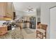 Spacious kitchen with granite countertops and stainless steel appliances at 1647 Lancashire Dr # 1647, Venice, FL 34293