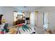 Comfortable bedroom with tropical bedding and plenty of natural light at 2009 Mackerel St, Port Charlotte, FL 33953