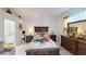 Bright bedroom with a double bed and ensuite bathroom at 2009 Mackerel St, Port Charlotte, FL 33953