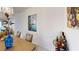 Elegant dining area with a decorative centerpiece and ample space at 2009 Mackerel St, Port Charlotte, FL 33953