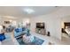 Bright and spacious living area with comfortable seating and open floor plan at 2009 Mackerel St, Port Charlotte, FL 33953