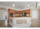 Spacious kitchen with granite countertops and stainless steel appliances at 20450 Passagio Dr, Venice, FL 34293