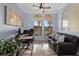 Home office with a view and plenty of natural light at 20450 Passagio Dr, Venice, FL 34293