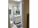 Bathroom with vanity and toilet at 244 Saint Augustine Ave # 805, Venice, FL 34285