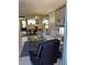 Open living and dining area with hardwood floor at 244 Saint Augustine Ave # 805, Venice, FL 34285