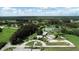 Aerial view of Warm Mineral Springs Park, showing the main building and surrounding grounds at 2899 Ensenada Ln, North Port, FL 34286