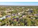 Aerial view of homes and landscape at 2899 Ensenada Ln, North Port, FL 34286