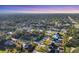Aerial view of a residential neighborhood at 2899 Ensenada Ln, North Port, FL 34286