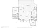 One-story floor plan with 2 bedrooms, 2 baths and pool at 2899 Ensenada Ln, North Port, FL 34286