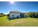 House exterior view, screened patio at 295 Cassano Drive, Nokomis, FL 34275