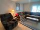 Cozy living room with comfortable seating and natural light at 356 Longwood Dr, Venice, FL 34285