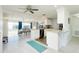 Modern kitchen with stainless steel appliances and granite counters at 411 Circlewood Dr # I2, Venice, FL 34293