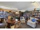 Relaxing community library with books and seating at 411 Circlewood Dr # I2, Venice, FL 34293