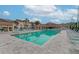 Relax and enjoy the community swimming pool at 4200 Castlebridge Ln # 1924, Sarasota, FL 34238