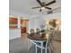 Open concept dining area with kitchen view at 519 Albee Farm Rd # 115, Venice, FL 34285