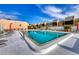 Community pool with plenty of lounge chairs for relaxing at 519 Albee Farm Rd # 115, Venice, FL 34285