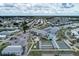 Community overview featuring a clubhouse, pool, and marina at 552 Fleetwood St, North Port, FL 34287