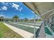Enjoy relaxing under the covered shuffleboard courts at 552 Fleetwood St, North Port, FL 34287