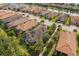 Community overview: Bird's eye view of upscale homes at 5592 Semolino St, Nokomis, FL 34275
