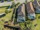 Aerial view of house with private pool at 5733 Semolino St, Nokomis, FL 34275