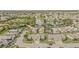 Wide aerial view of the property and surrounding area at 652 Linden Dr, Englewood, FL 34223