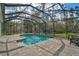 Inviting screened-in pool with a large patio area, perfect for outdoor entertaining at 6813 Pitomba St, North Port, FL 34286