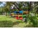 Rack of kayaks available for residents' use at 1226 Pine Needle Rd, Venice, FL 34285