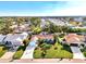 Bird's-eye view of a single-Gathering home in a residential neighborhood at 1237 Schooner Ln, Venice, FL 34285