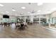 Spacious community room with ample seating and large windows at 1237 Schooner Ln, Venice, FL 34285