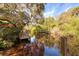 Private dock offering serene waterway access at 1237 Schooner Ln, Venice, FL 34285