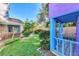 Cute blue playhouse next to the house at 1237 Schooner Ln, Venice, FL 34285