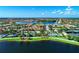 Aerial view of a luxury community with resort-style amenities at 13756 Vadini St, Venice, FL 34293