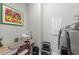 Home office space with a desk and printer at 13756 Vadini St, Venice, FL 34293