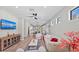Spacious living room with open floor plan and hardwood floors at 13756 Vadini St, Venice, FL 34293
