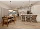 Spacious kitchen with island, stainless steel appliances, and breakfast nook at 1579 Waterford Dr, Venice, FL 34292