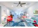 Open concept living space showcasing a dining area and kitchen at 18891 Lanuvio St, Venice, FL 34293