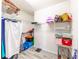 Well-organized walk-in closet with ample shelving and hanging space at 18891 Lanuvio St, Venice, FL 34293