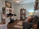 Home office featuring built-in cabinetry and workspace at 1890 San Trovaso Way, Venice, FL 34285