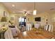 Living room with light wood floors, and comfortable seating at 1953 Settlement Rd # 14, Venice, FL 34285